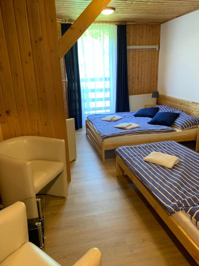 Penzion A Restaurace Vyhlidka Železná Ruda 외부 사진